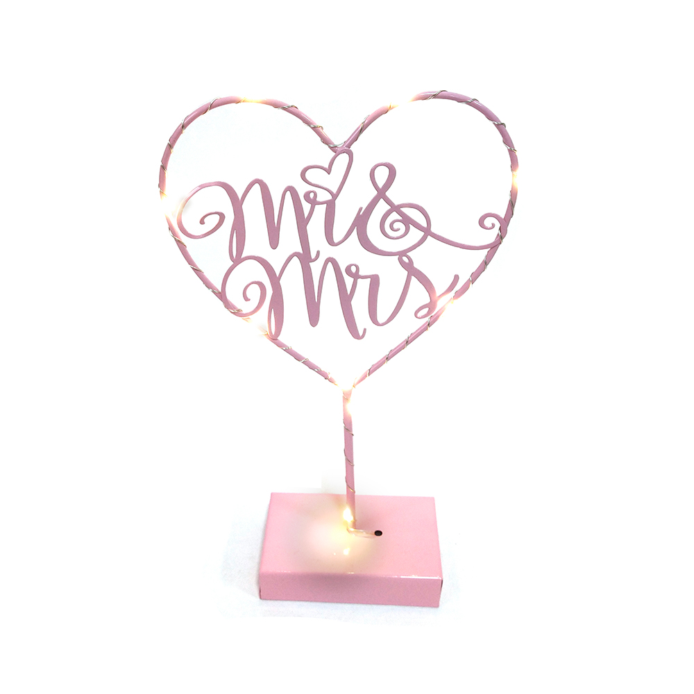 DÉCOR DE TABLET-COUPE COLET DE COEUR DE SALENTINE